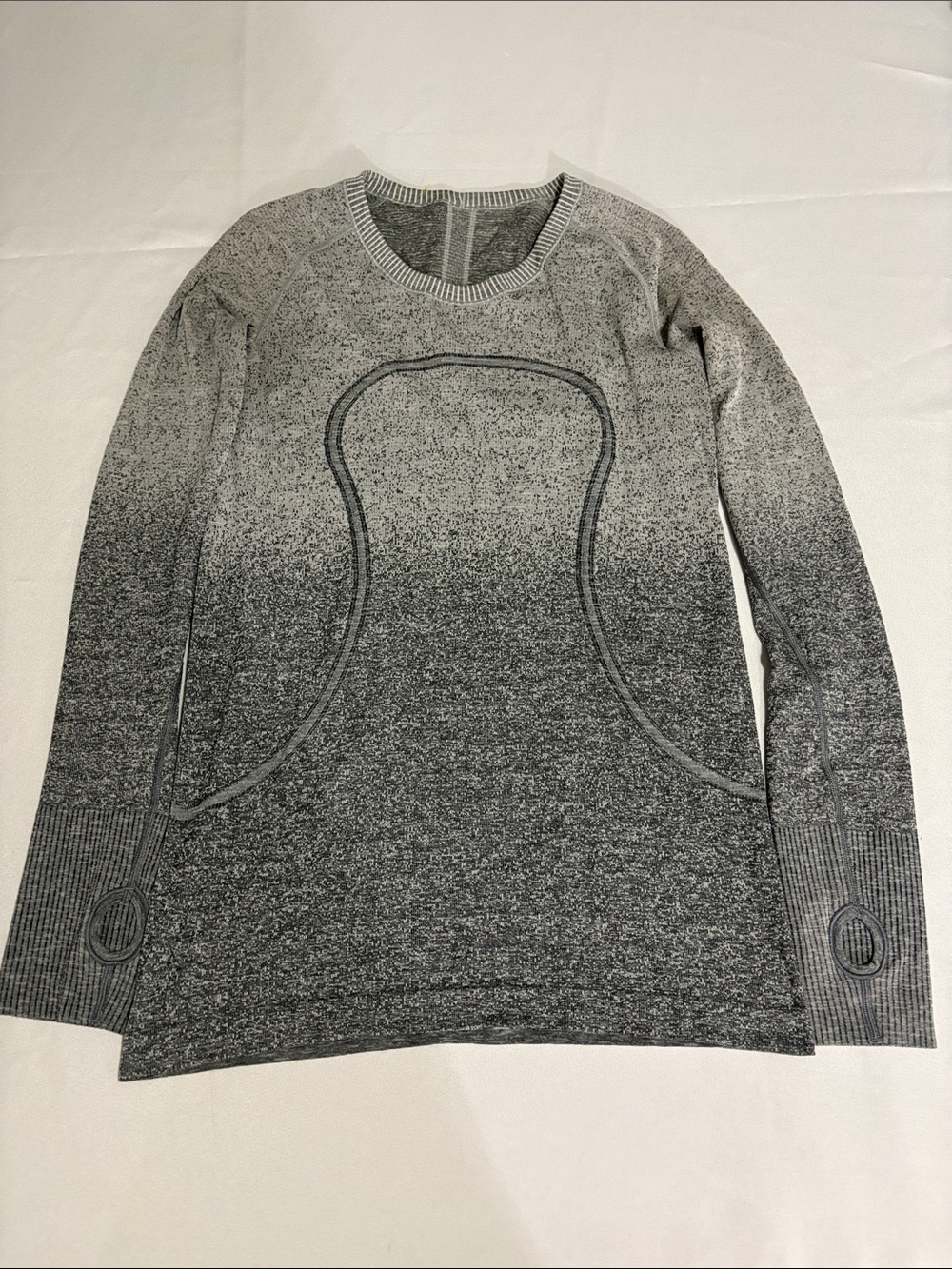 Lululemon Long Sleeve Top Grey Size 10